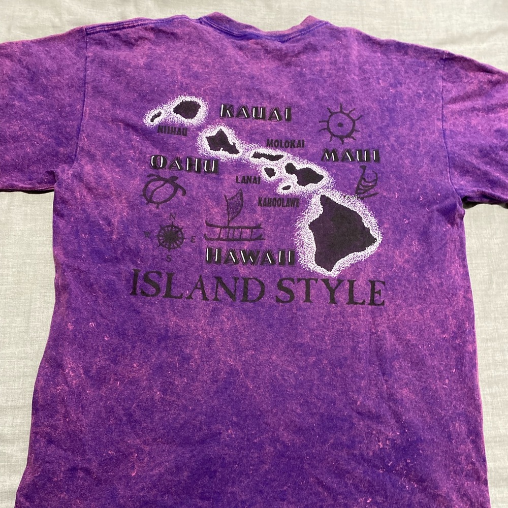Kauai Maui Hawaii Tye dye island tees